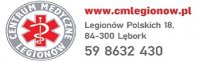 Logo firmy  Centrum Medyczne Legionów.ul.Legionów Polskich 18
