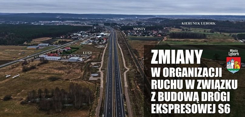 Zmiany na S6. Kierowcy pojadą nową jezdnią w kierunku Gdańska